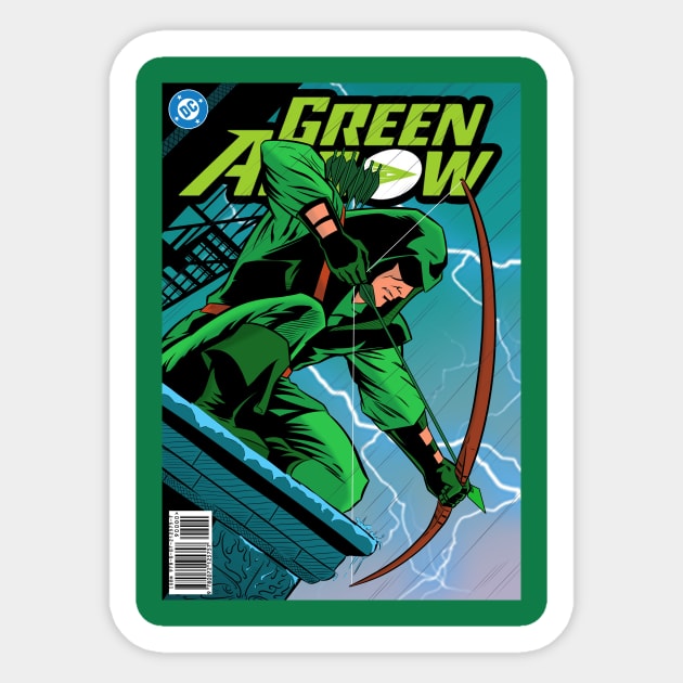 Green Arrow Sticker by Jetnder